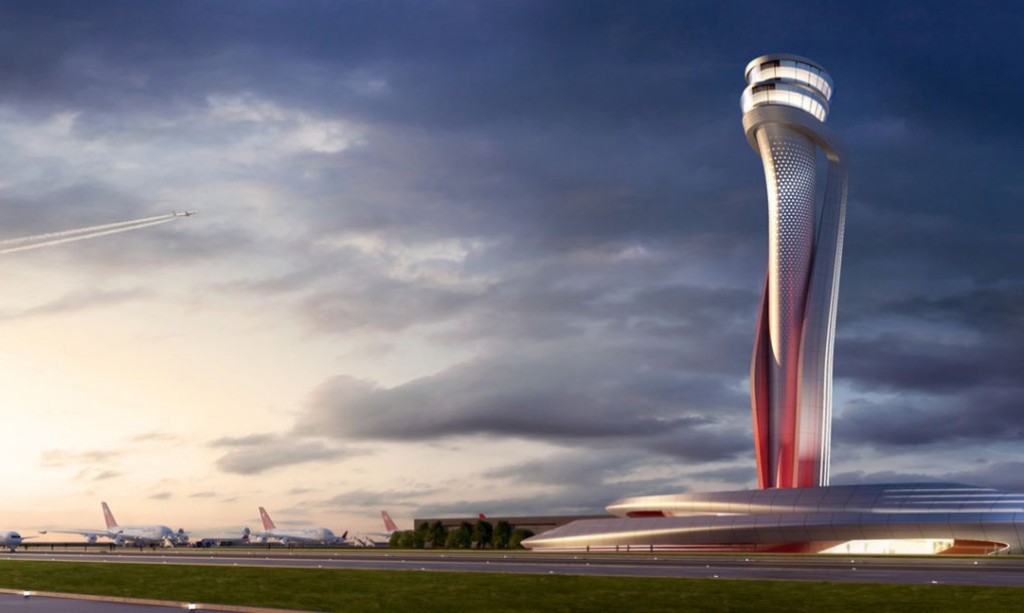 AECOM’s tulip-shaped design selected for Istanbul’s new Air Traffic Control tower