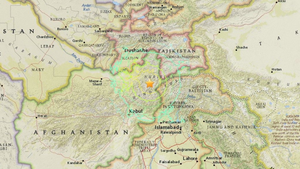 Magnitude-7.5 Earthquake in Afghanistan Leaves More Than 300 Dead