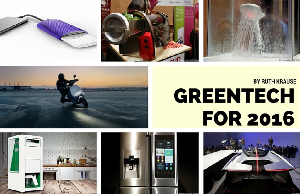 The Coolest Green Tech For 2016