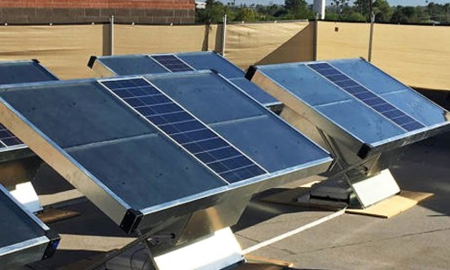 New Source solar panels pull clean drinking water from the air