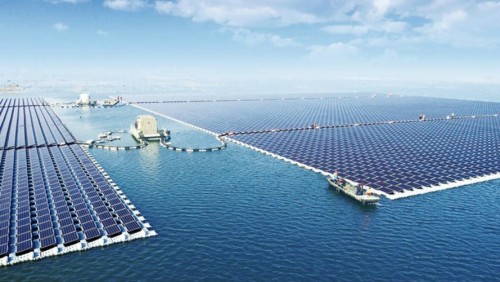 World’s largest floating solar farm is now generating energy in China