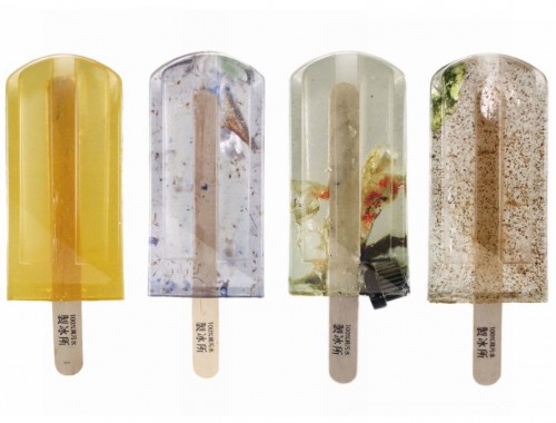 Made from sewage, these “popsicles” reveal the scale of Taiwan’s water pollution