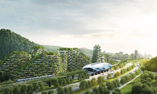 China breaks ground on first “Forest City” that fights air pollution