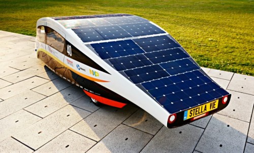 The world’s most efficient 5-seater car is powered entirely by the sun