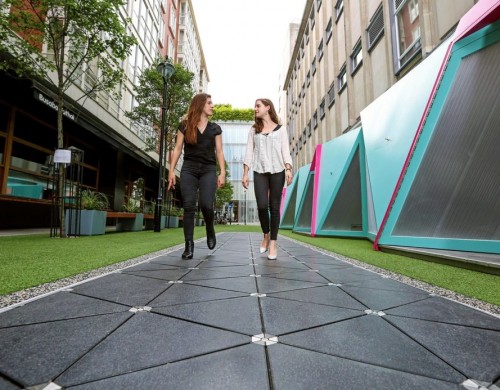 Pavegen unveils world’s first energy-harvesting smart street in London