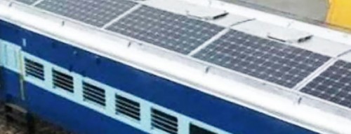 Indian Railways launches first train with solar-powered coaches