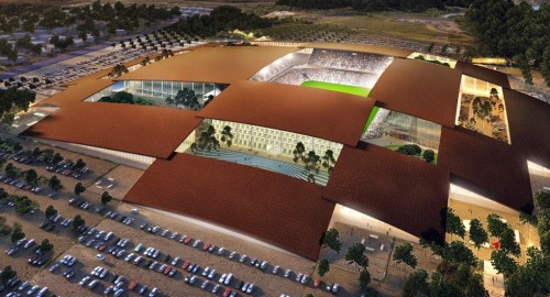 Bjarke Ingels Group unveils plans for massive solar-powered sports complex in Austin