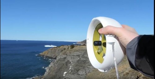 Waterlily turbine powers your outdoor adventures with wind and water